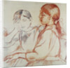 Julie Manet and Jeannie Gobillard at the Piano by Berthe Morisot