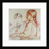 Julie Manet and Jeannie Gobillard at the Piano by Berthe Morisot