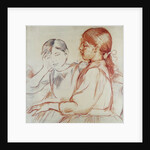 Julie Manet and Jeannie Gobillard at the Piano by Berthe Morisot
