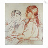 Julie Manet and Jeannie Gobillard at the Piano by Berthe Morisot