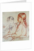 Julie Manet and Jeannie Gobillard at the Piano by Berthe Morisot