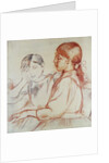 Julie Manet and Jeannie Gobillard at the Piano by Berthe Morisot