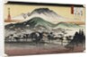Evening Bell at Miidera, from the Series Eight Views of Lake Biwa by Utagawa Hiroshige
