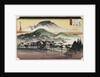 Evening Bell at Miidera, from the Series Eight Views of Lake Biwa by Utagawa Hiroshige