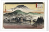 Evening Bell at Miidera, from the Series Eight Views of Lake Biwa by Utagawa Hiroshige