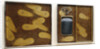 Lacquer Namban Suzuribako Decorated in Gold, Silver, Red and Black, with the Interior of the Cover Decorated with Feathers Scattered on a Gyobu-Nashiji Ground by Anonymous