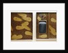 Lacquer Namban Suzuribako Decorated in Gold, Silver, Red and Black, with the Interior of the Cover Decorated with Feathers Scattered on a Gyobu-Nashiji Ground by Anonymous