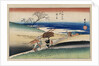 At Yase Village, from the Series Famous Places of Kyoto by Utagawa Hiroshige