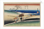 At Yase Village, from the Series Famous Places of Kyoto by Utagawa Hiroshige