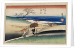 At Yase Village, from the Series Famous Places of Kyoto by Utagawa Hiroshige