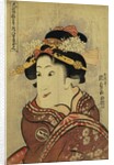 The Actor Iwai Hanshiro V as Yaoya Oshici by Utagawa Kunisada