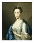 18th-Century English Portrait of a Lady by Anonymous