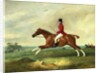 Portrait of George Payne of Sulby on His Chestnut Hunter, "The Clipper" with the Pytchley at Full Cry by John Ferneley