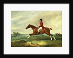 Portrait of George Payne of Sulby on His Chestnut Hunter, "The Clipper" with the Pytchley at Full Cry by John Ferneley