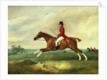 Portrait of George Payne of Sulby on His Chestnut Hunter, "The Clipper" with the Pytchley at Full Cry by John Ferneley