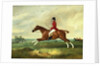 Portrait of George Payne of Sulby on His Chestnut Hunter, "The Clipper" with the Pytchley at Full Cry by John Ferneley