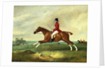 Portrait of George Payne of Sulby on His Chestnut Hunter, "The Clipper" with the Pytchley at Full Cry by John Ferneley