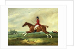 Portrait of George Payne of Sulby on His Chestnut Hunter, "The Clipper" with the Pytchley at Full Cry by John Ferneley