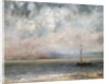 Clouds on Lake Leman by Gustave Courbet