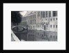 Memories of Flanders (A Canal) by Fernand Khnopff