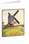 Kalf Windmill by Theo van Rysselberghe