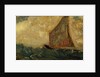 The Mystical Boat by Odilon Redon