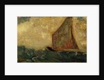 The Mystical Boat by Odilon Redon