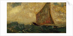 The Mystical Boat by Odilon Redon