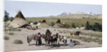 Indian Encampment by Henry Francois Farny