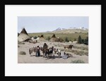 Indian Encampment by Henry Francois Farny