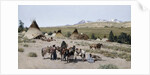 Indian Encampment by Henry Francois Farny