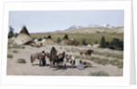 Indian Encampment by Henry Francois Farny