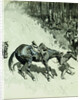 Crossing a Dangerous Place by Frederic Remington