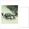Crossing a Dangerous Place by Frederic Remington