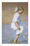 Wading at the Shore by Edward Henry Potthast