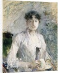 Young Woman in Mauve by Berthe Morisot