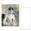 Young Woman in Mauve by Berthe Morisot