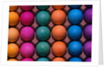 Rainbow-Colored Easter Eggs by Anonymous