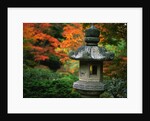 Stone Lantern in the Japanese Tea Garden at the University of Washington Arboretum by Anonymous