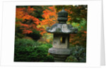 Stone Lantern in the Japanese Tea Garden at the University of Washington Arboretum by Anonymous