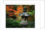 Stone Lantern in the Japanese Tea Garden at the University of Washington Arboretum by Anonymous