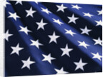 Stars on American Flag by Anonymous