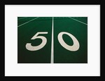 50-Yard Line of Football Field by Anonymous