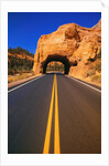 Highway Passing Through a Hill by Anonymous