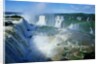 Iguazu Waterfalls and Rainbow. by Anonymous