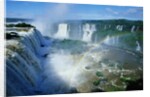 Iguazu Waterfalls and Rainbow. by Anonymous