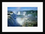 Iguazu Waterfalls and Rainbow. by Anonymous