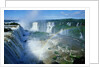 Iguazu Waterfalls and Rainbow. by Anonymous