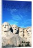 Preamble to US Constitution Above Mount Rushmore by Anonymous