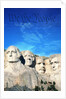 Preamble to US Constitution Above Mount Rushmore by Anonymous